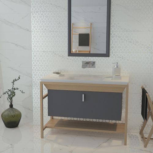 Carrelage en céramique - MARMO CALACATTA - GRANISER CERAMICS - émaillé / de salle de bain / mural