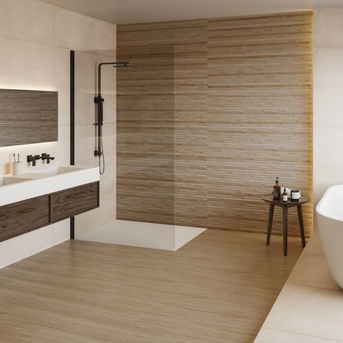 Carrelage en grès cérame - WEWOOD - IBERO PORCELANICO - mat / finition naturelle / d'intérieur