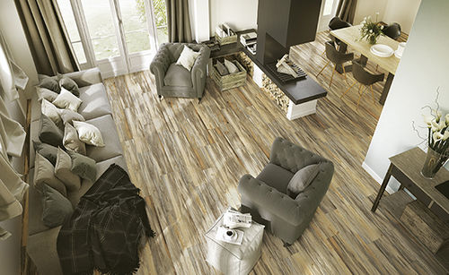 Carrelage en grès cérame - BE WOOD - IL CAVALLINO - poli / d'intérieur / de sol