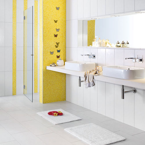 Mosaïque en grès cérame - ATELIER : SUNNY YELLOW MIX - JASBA MOSAIK - brillante / de cuisine / de salle de bain