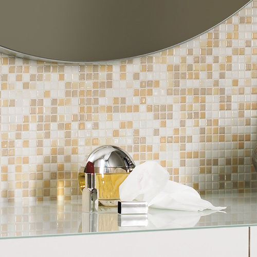 Mosaïque en grès cérame - NATURAL GLAMOUR : SANDSTONE-MIX - JASBA MOSAIK - texturée / de cuisine / de salle de bain