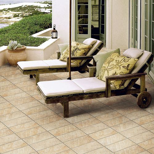 Carrelage en grès cérame - BARGELLINA - LA GUGLIA & KIS CERAMICHE - poli / d'extérieur / de sol