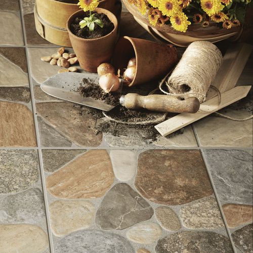 Carrelage en grès cérame - SASSI DI FIUME - LA GUGLIA & KIS CERAMICHE - à relief / d'intérieur / d'extérieur