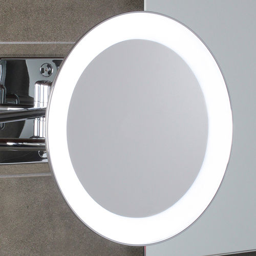 Miroir de salle de bain mural - DISCOLO - KOH-I-NOOR - contemporain / rond / en laiton