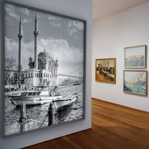 Panneau décoratif mural - ISTANBUL DIJITAL PANO - KUTAHYA SERAMIK - en céramique