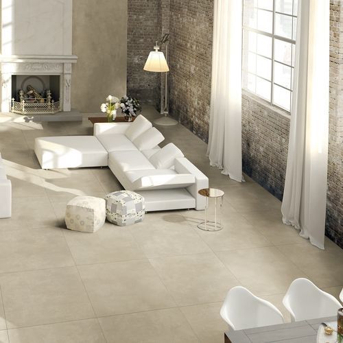 Carrelage en grès cérame - BEIGE - LA FABBRICA AVA - mat / d'intérieur / de salon