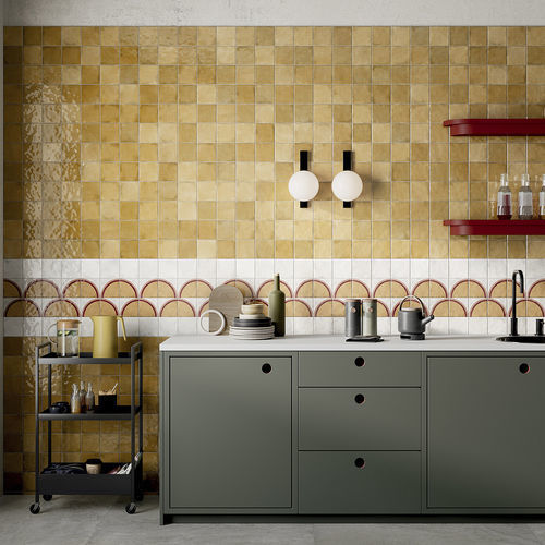 Carrelage en céramique - OCHER - LA FABBRICA AVA - brillant / mat / d'intérieur