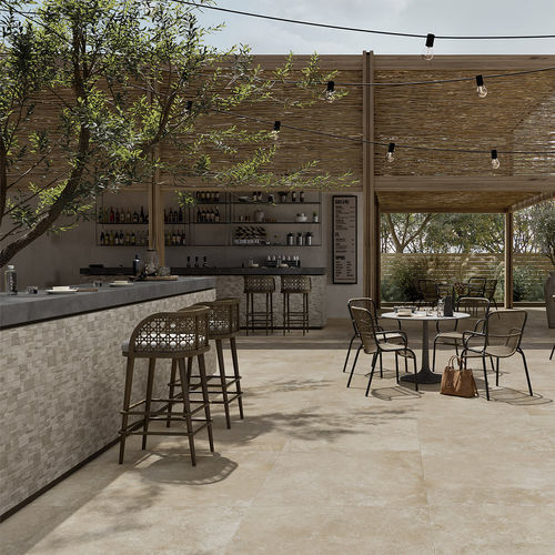 Carrelage en grès cérame - CURSI - LA FABBRICA AVA - en pierre calcaire / mat / d'intérieur