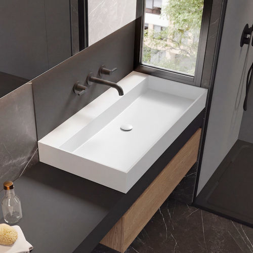 Plan vasque en Solid Surface - TANA - ACQUABELLA