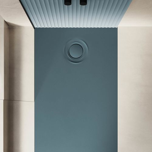 Receveur de douche rectangulaire - ACQUA ZERO - ACQUABELLA - extra plat / en composite / en pierre minérale