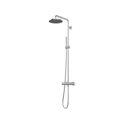 Colonne de douche thermostatique - E405001-316 - ALMAR - murale / contemporaine / avec douche à main