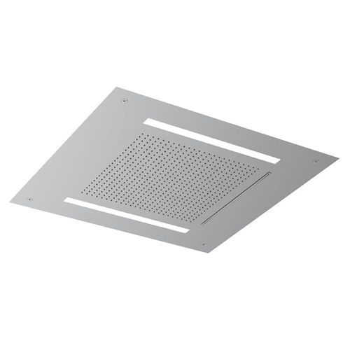 Pommeau de douche à encastrer - E044283 - ALMAR - rectangulaire / pluie / avec chromothérapie