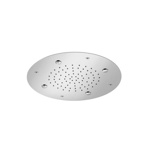 Pommeau de douche encastrable au plafond - E044219 - ALMAR - rond / pluie