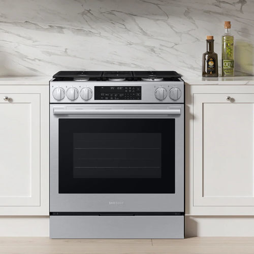 Cuisinière à gaz - NSG90H60SRAA - SAMSUNG Home Appliances - 6 foyers / 1 four / à nettoyage manuel