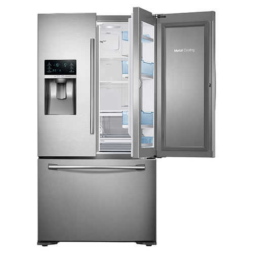 Réfrigérateur américain - RF23HTEDBSR/AA - SAMSUNG Home Appliances - résidentiel / en pose libre / en inox