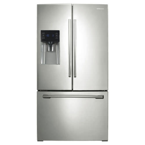 Réfrigérateur américain - RF263BEAESR/AA - SAMSUNG Home Appliances - résidentiel / en pose libre / en inox