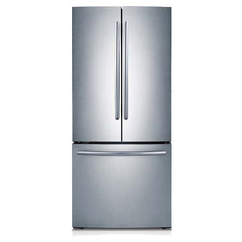 Réfrigérateur américain - RF220NCTASR/AA - SAMSUNG Home Appliances - résidentiel / en pose libre / en inox