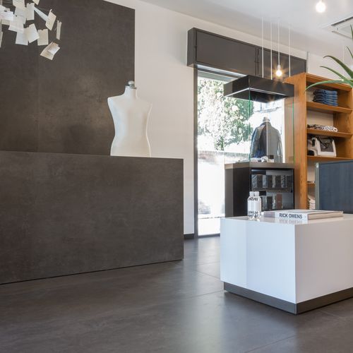 Panneau décoratif de revêtement - FOKOS - LAMINAM - d'ameublement / pour agencement intérieur / anti-UV