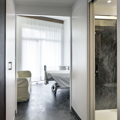 Revêtement de sol en céramique - OXIDE - LAMINAM - d'intérieur / pour extérieur / pour marche