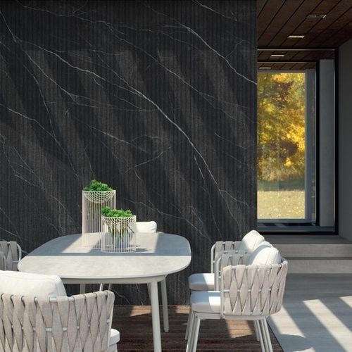 Panneau d'ameublement - CALACATTA RAIN - LAMINAM - de revêtement / pour bardage / pour agencement intérieur