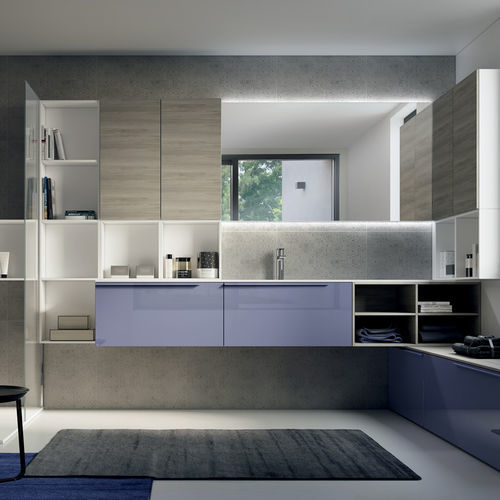 Meuble de salle de bain contemporain - B 09 - LASAIDEA - résidentiel / en bois / laqué