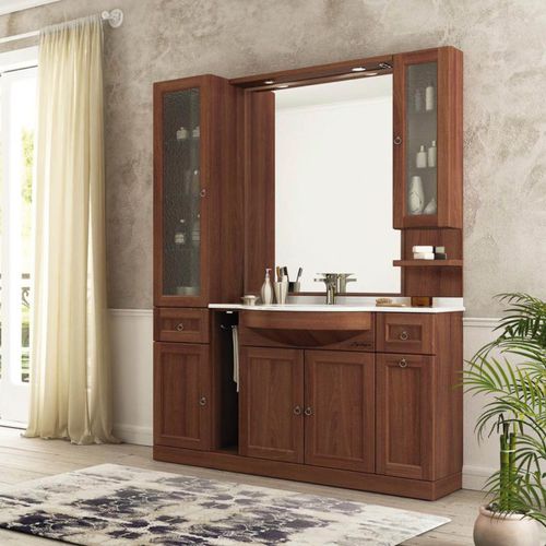 Meuble vasque à poser - R208 - LEGNOBAGNO - en chêne / en bois massif / en noyer