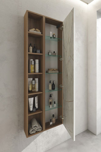 Meuble colonne de salle de bain - RT13 Canneted - LEGNOBAGNO - contemporain