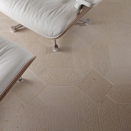 Carrelage en marbre - ACQUAFORTE : CASALE GRANDE - LITHOS MOSAICO ITALIA - mat / d'intérieur / de sol