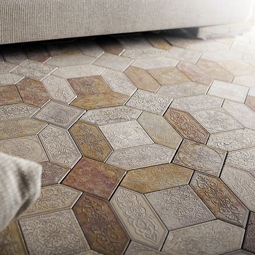 Carrelage en marbre - ACQUAFORTE : CASALE PICCOLO - LITHOS MOSAICO ITALIA - mat / d'intérieur / de sol