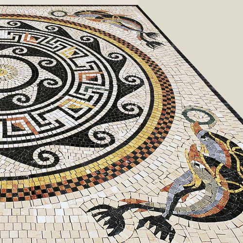 Carrelage en marbre - ARTISTIC : DELFINI - LITHOS MOSAICO ITALIA - poli / mat / d'intérieur