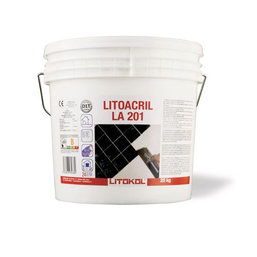 Colle en pâte de fixation - LITOACRIL LA201 - LITOKOL - pour plâtre / pour ciment / pour béton