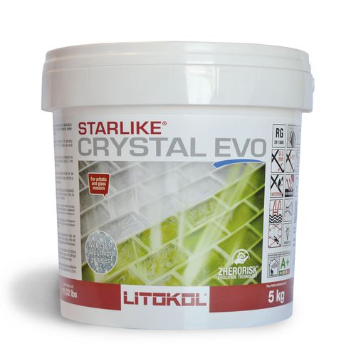 Mortier résistant à l'acide - STARLIKE CRYSTAL EVO - LITOKOL - de jointoiement / pour carrelage / époxy