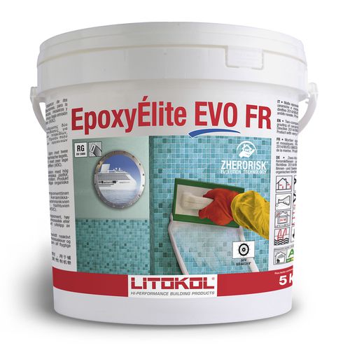 Mortier résistant à l'acide - EPOXYÉLITE EVO FR - LITOKOL - de jointoiement / de scellement / de masticage
