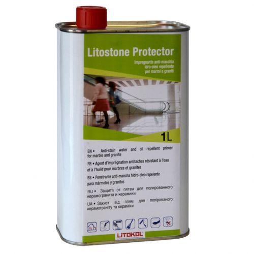 Traitement hydrofuge pour pierres - LITOSTONE PROTECTOR - LITOKOL - pour marbre / anti-tâches / résistant aux UV