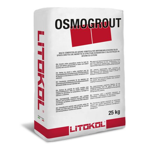 Mortier de protection - OSMOGROUT - LITOKOL - imperméable / pour maçonnerie / pour béton
