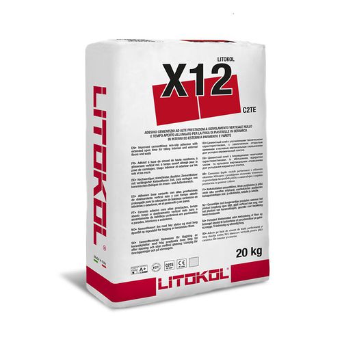Ciment colle pour carrelage - X12  - LITOKOL