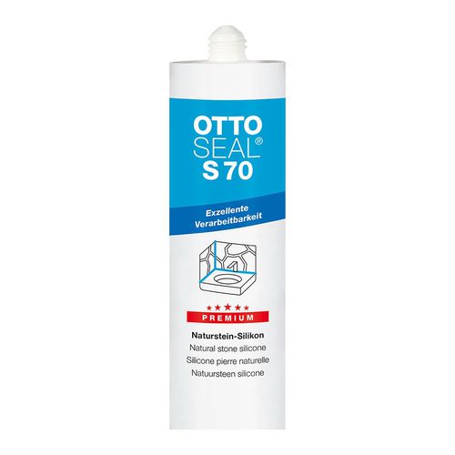 Mastic élastique - OTTOSEAL S70 - LITOKOL - à base de résine de silicone / étanche / pour pierre