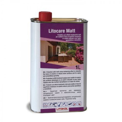 Traitement hydrofuge pour pierres - LITOCARE MATT - LITOKOL - pour carrelage / pour ciment / résistant aux UV