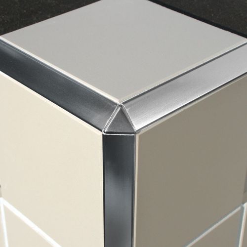 Profilé de finition en aluminium - EAT  - LITOKOL - pour carrelage / pour angle extérieur / d'angle