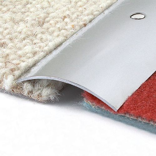 Profilé de transition en inox brossé - TSC  - LITOKOL - pour moquette / quart-de-rond / argenté