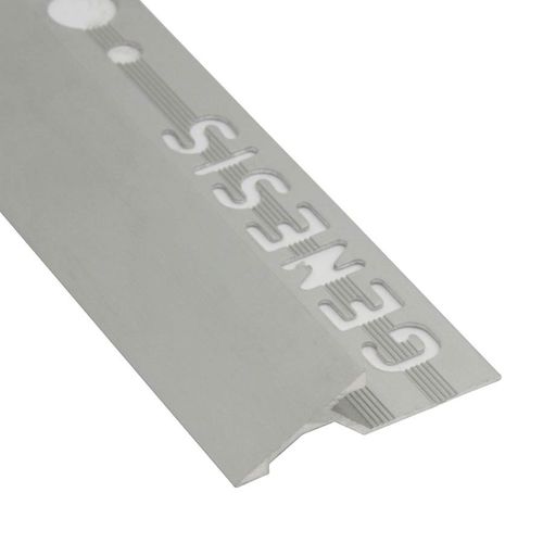 Profilé de transition aluminium - RSA  - LITOKOL - pour carrelage / de rive / argenté