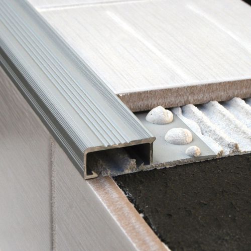 Nez de marche en aluminium - NLM  - LITOKOL - antidérapant