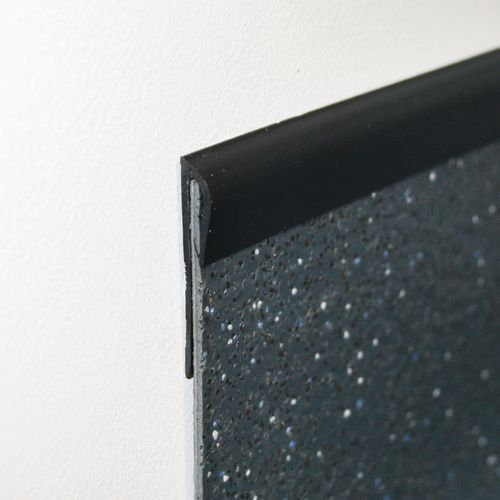 Profilé de finition en PVC - KCS02 - LITOKOL - pour moquette / quart-de-rond / de rive