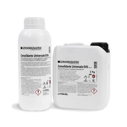 Primaire autoplaçant - UNIVERSALE EVO   - LITOKOL - pour béton / époxy / à base d'eau
