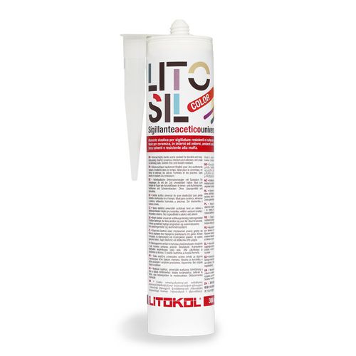 Mastic élastique - LITOSIL COLOR  - LITOKOL - à base de résine de silicone / de protection / étanche
