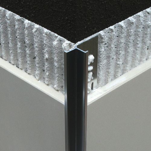 Profilé de finition en aluminium - EIK   - LITOKOL - pour angle extérieur / pour porte / en L