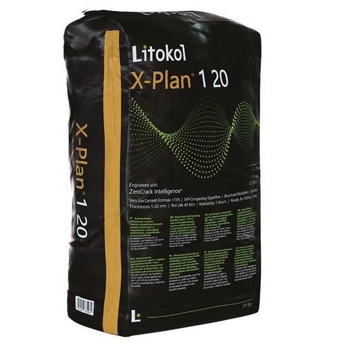 Mortier de ragréage - X-PLAN&reg; 1-20 - LITOKOL - autolissant / de finition / pour chape
