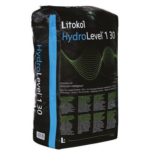 Mortier de ragréage - HYDROLEVEL&reg; 1-30 - LITOKOL - pour chape / pour carrelage / pour béton