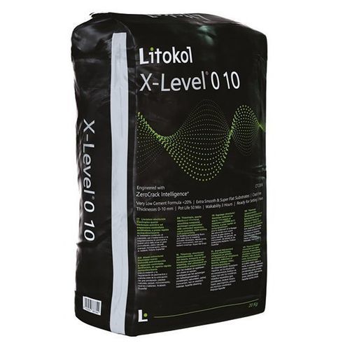 Enduit de ragréage - X-LEVEL&reg; 0-10 - LITOKOL - de terrasse / pour piscine / pour balcon