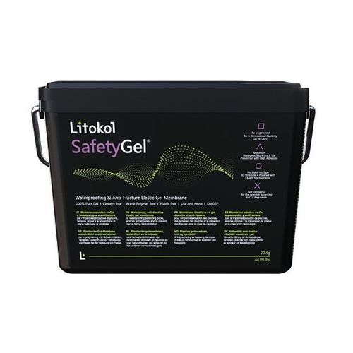 Membrane d'étanchéité de protection - SAFETYGEL&reg; - LITOKOL - pour sol / pour douche / mur